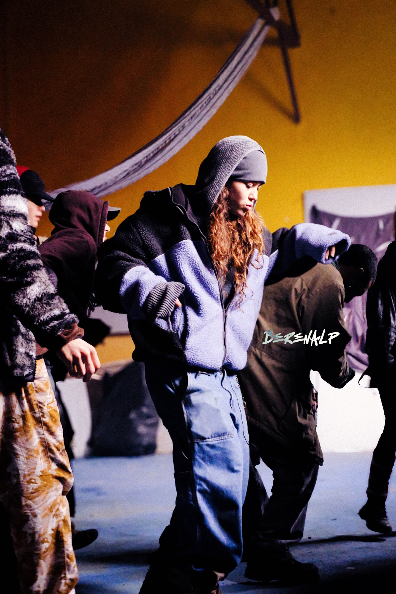 Person dancing at nightlife event